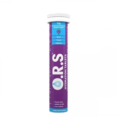 ORS Hydration Tablets Blackcurrant 24 – image 2