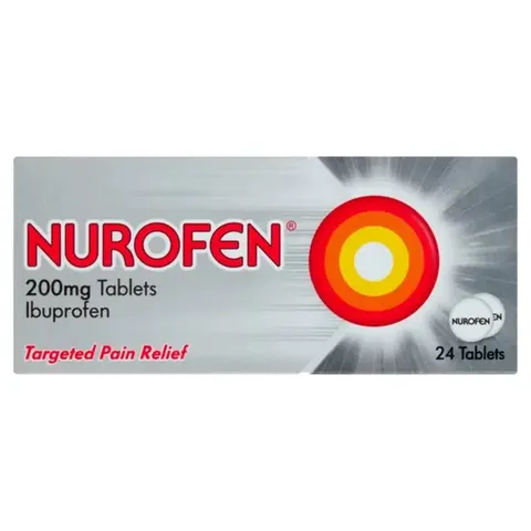 Nurofen 200mg Ibuprofen 24 Tablets – image 2