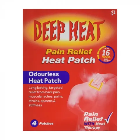 Deep Heat Regular Heat Patches - 4 Pack – image 3