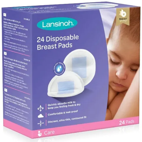 Lansinoh Disposable Breast Pads (24) – image 2