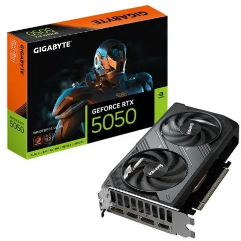 Gigabyte geforce rtx 5050 windforce oc 8g – immagine 2