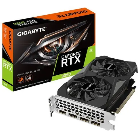 Gigabyte geforce rtx 3050 windforce oc v2 6g – immagine 2