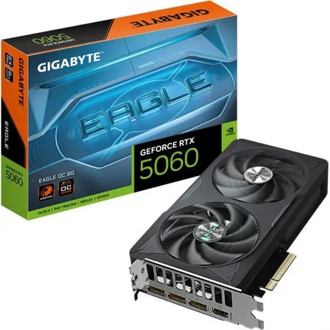 Gigabyte geforce rtx 5060 eagle oc 8gd graphics card hdmi/dp – immagine 2