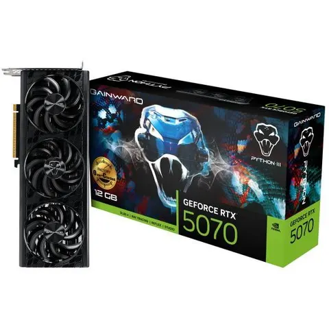 Gainward geforce rtx 5070 python iii oc – immagine 2