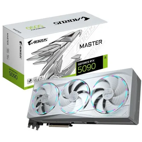 Gigabyte aorus geforce rtx 5090 master ice 32g – immagine 2