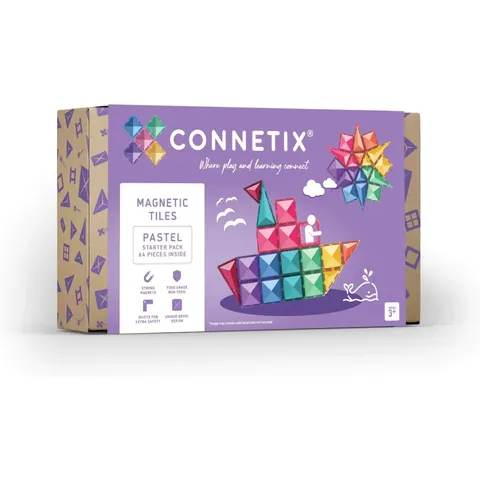 Connetix Starter pack - 64 pièces Pastel taille unique – image 2