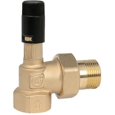 Caleffi Differenzdruck-Überströmventil 518500 3/4" einstellbar – Bild 2