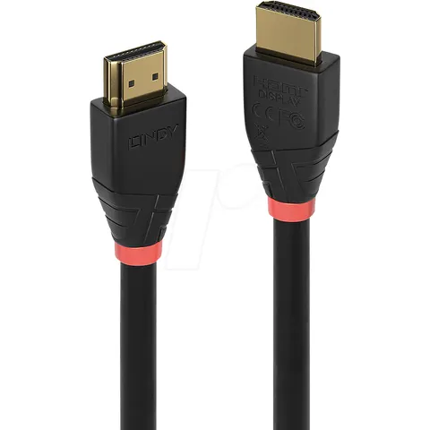 Lindy HDMI 2.0 18G Active 15m Cable Negro – imagen 2