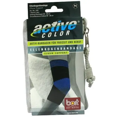 Bort Activecolor Ellenbogenbandage M schwarz – Bild 2