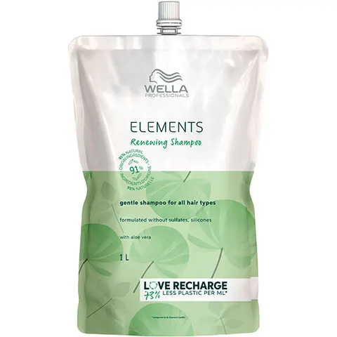WELLA Professionals Elements Renewing Shampoo Refill 1000 ml – image 2