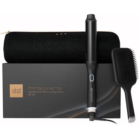 ghd chronos curve max wall-mounted gift set, black – image 2