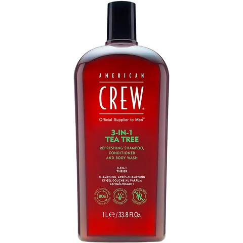 American Crew Tea Tree 3 In 1 Multifunction Shampoo 1 L – image 2