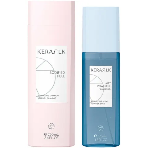 KERASILK Volume Set (Shampoo 250ml + Spray 125ml) – image 2