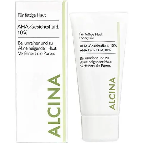 50ml Alcina AHA face fluid 10% – image 2