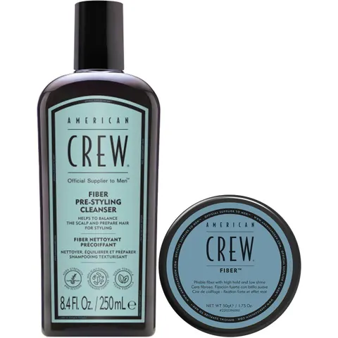 American Crew Fiber + Cleanser Set – image 2