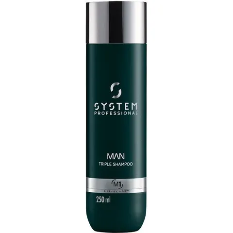 250ml System Professional LipidCode MAN M1 Triple Shampoo – image 2