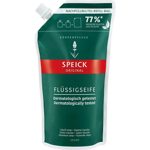 600ml SPEICK ORIGINAL Liquid soap refill sachet – image 2