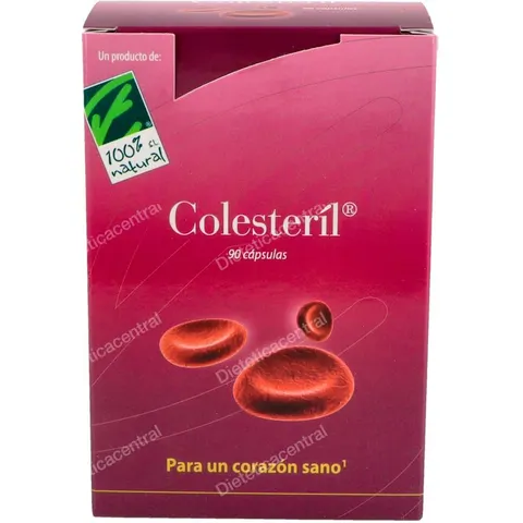 100% Natural Colesteril 90caps – imagen 2