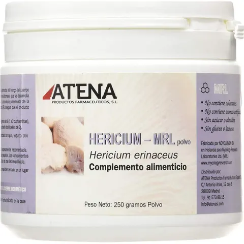 Atena Hericium Mrl 250 gr Polvo – imagen 3