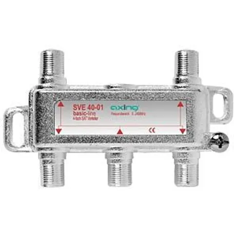 SVE 40-01 - Axing 4-way SAT distributor, basic line – image 2