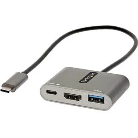 STARTECH.COM ST CDP2HDUACP2 - Adapter USB, USB-C > 1x HDMI, 1x A/C socket – image 2