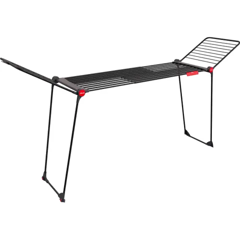 Wäscheständer VILEDA "Vileda INFINITY Flex Ultimate", schwarz, vileda infinity flex ultimate, B:304cm H:124cm T:57cm, Stahl, Wäscheständer, Wäscheständer, Auszi – Bild 2