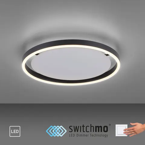 Tchibo - Just Light LED-Deckenleuchte »Ritus« - anthrazit – Bild 2