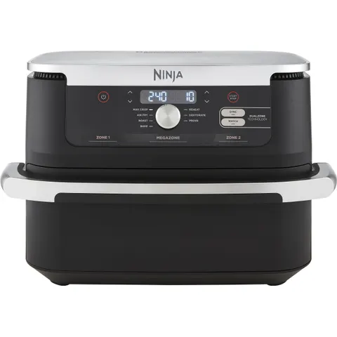 Ninja Doppel-Heißluftfritteuse AF500EU, schwarz – Bild 2