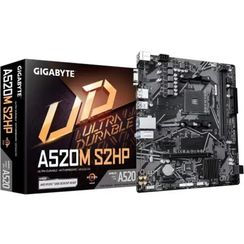 Gigabyte A520M S2HP Placa Base - Socket AM4 - micro ATX - AMD A520 – imagen 3