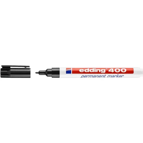 edding 400 Marker 1mm - schwarz – Bild 3