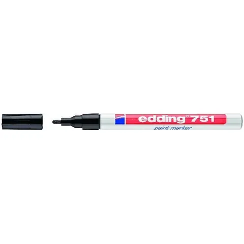 edding 751 Lackmarker 1.0 - 2.0 mm Orange – Bild 2