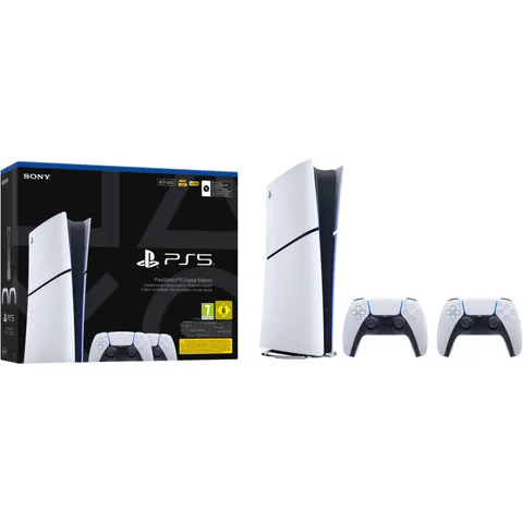 PlayStation 5 Digital Edtition Bundle inkl. 2x DualSense Wireless Controller – Bild 2