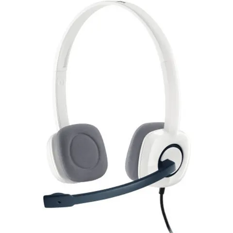 Logitech Auriculares H150 Stereo Blanco – imagen 3