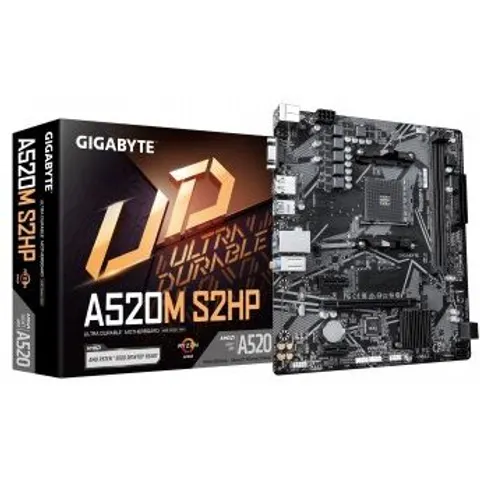 Gigabyte A520M S2HP Placa Base - Socket AM4 - micro ATX - AMD A520 – imagen 2