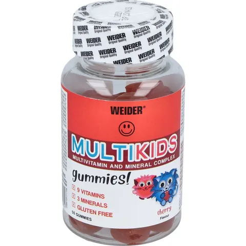 Weider gummy multikids cherry 50gummies – imagen 3