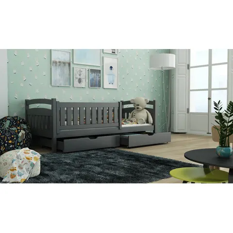 Harriet Bee Chanler Storage Kids Bed Graphite – image 2