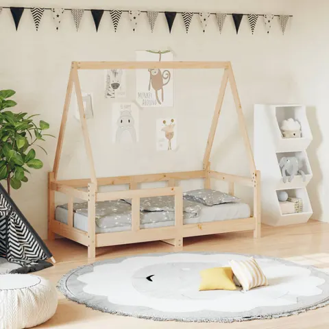Harriet Bee Stig Kids Bed Natural – image 2