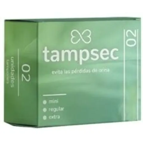 Tampsec Normale Inkontinenz-Tampons 2 Einheiten – Bild 2