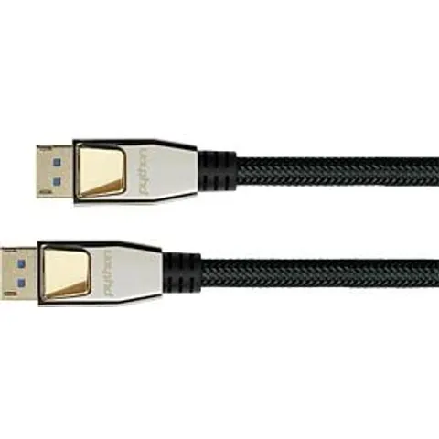 PYTHON PYT DP20-PY030 - DisplayPort 2.0 cable, 8K 60 Hz, nylon, black, 3,0 m – image 2