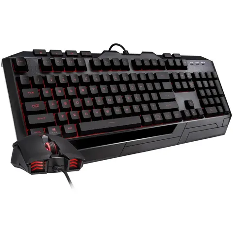 COOLER MASTER Devastator 3 Plus - Tastatur & Maus, Kabelgebunden, QWERTY, Mecha-Membran, Schwarz – Bild 2