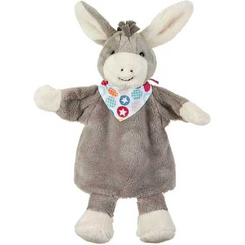 Handpuppe Esel Emmi – grau – Bild 2