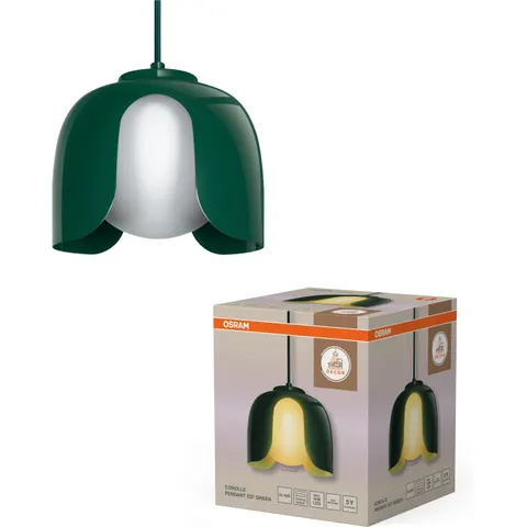OSRAM DECOR Corolle Pendelleuchte E27 Grün – Bild 2