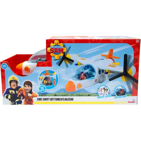 SIMBA Sam Fire Swift Rettungsflugzeug – mehrfarbig – Bild 3