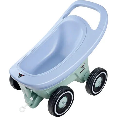 Big Lauflernwagen Buggy 3in1 – hellblau – Bild 2