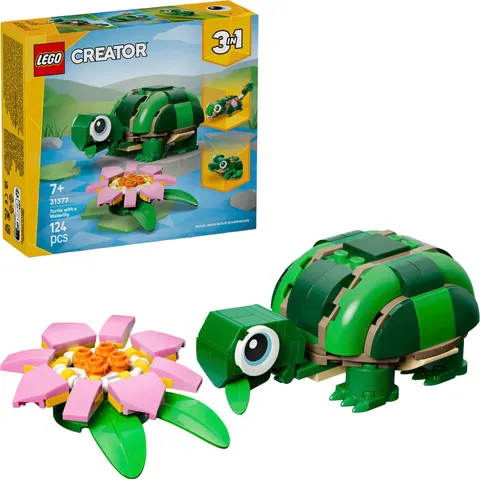Schildkröte mit Seerose Lego-Set – Bild 2
