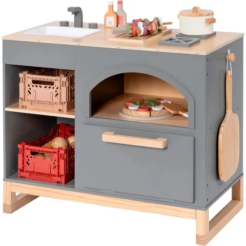 Musterkind Kinderküche Taxus – grau – Bild 2