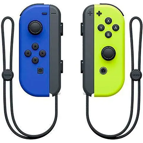 Joy-Con 2er-Set Blau/Neon-Gelb Nintendo Switch Controller – Bild 3
