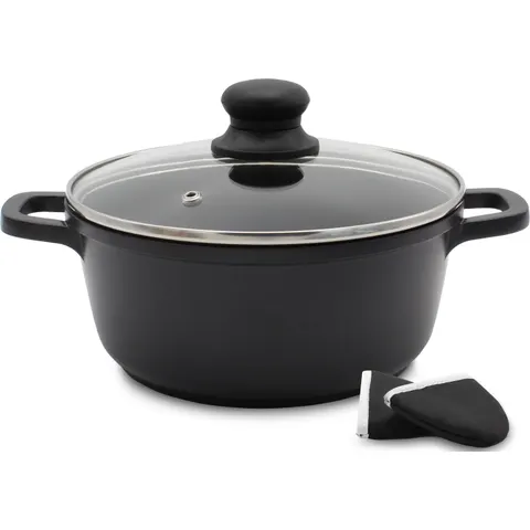 Aluguss Topf – schwarz – 045197 – Bild 2