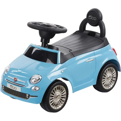 Jamara Rutscher Fiat 500 – hellblau – Bild 2