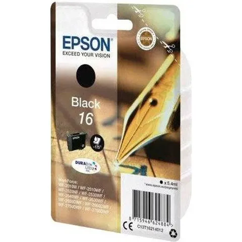 Epson DURAbrite 16 Tintenpatrone, Schwarz – Bild 4